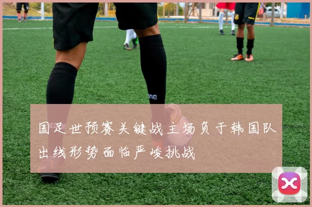 国足世预赛关键战主场负于韩国队出线形势面临严峻挑战